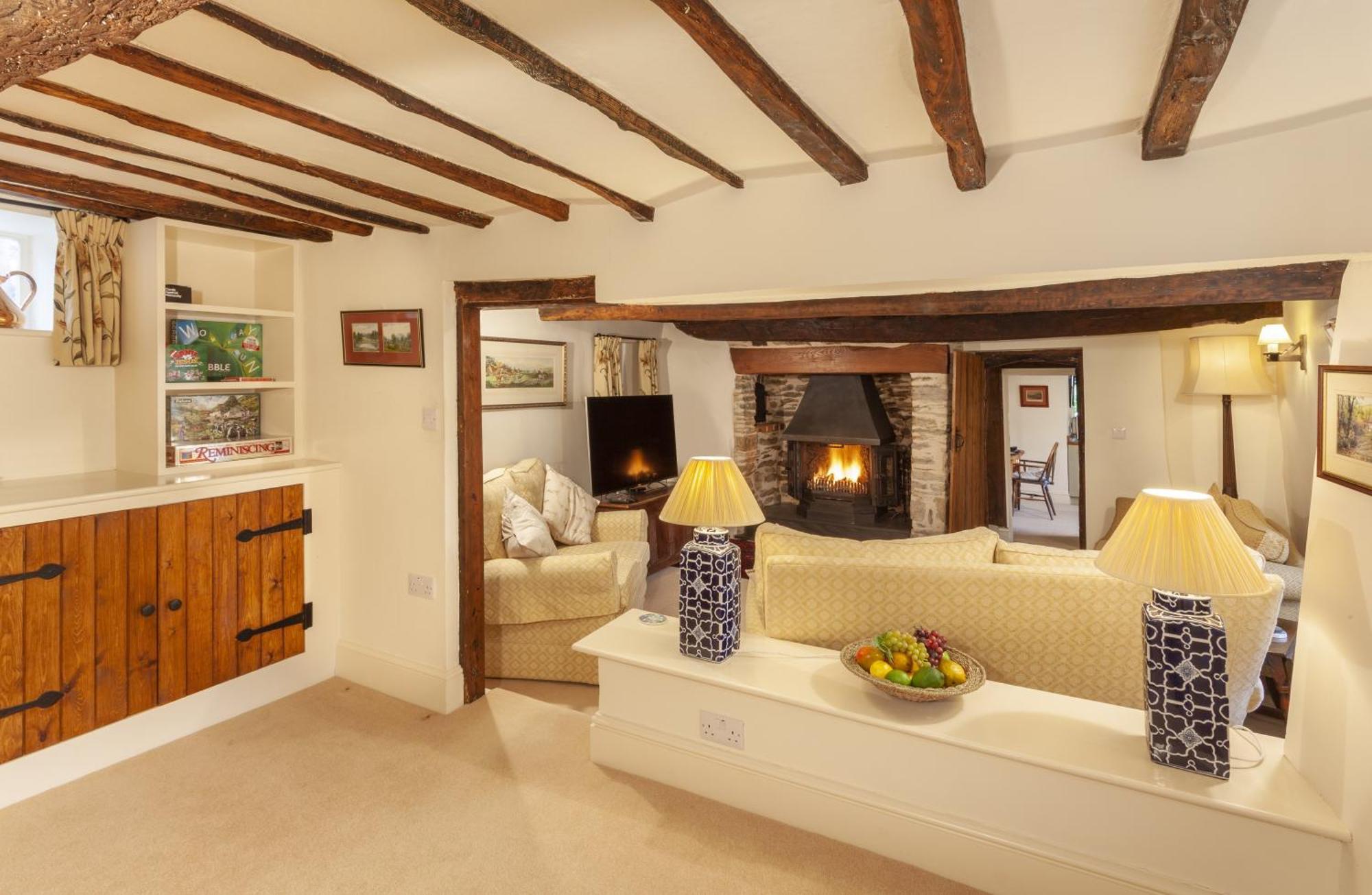 Royal Oak Cottage, Withypool Exterior foto