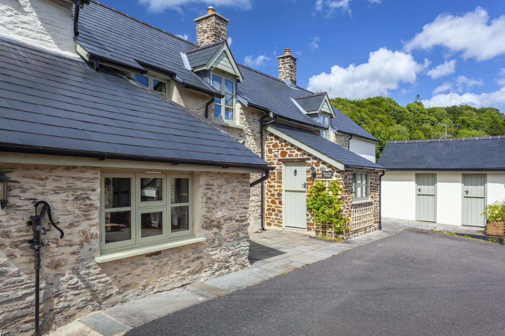 Royal Oak Cottage, Withypool Exterior foto
